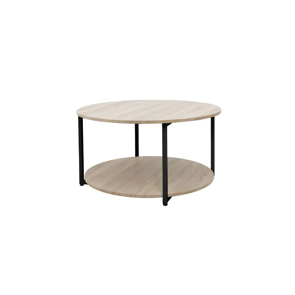 Vigo Coffee Table - Black Mocka