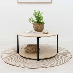 Vigo Coffee Table - Black Mocka