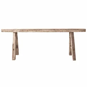 Vintage Elm Wood Bench | 110-140cm Zoco Home