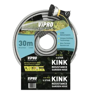 Vipro Premium Garden Hose 30m Heavy Duty