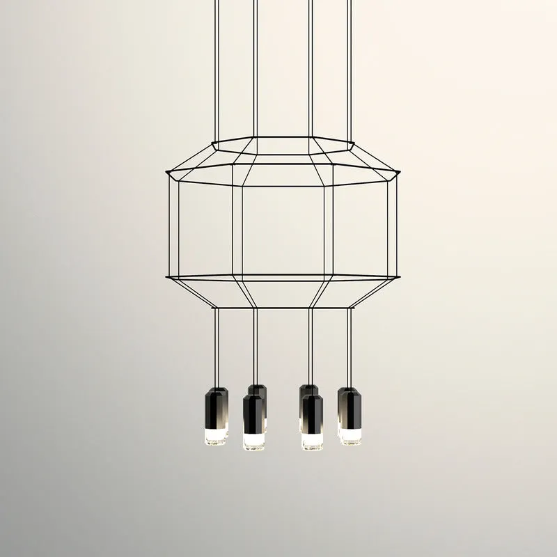 Wireflow 3D Octagonal Pendant Light