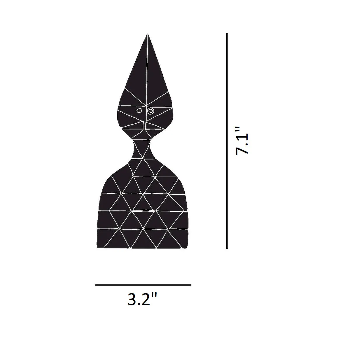 Wooden Doll No.12