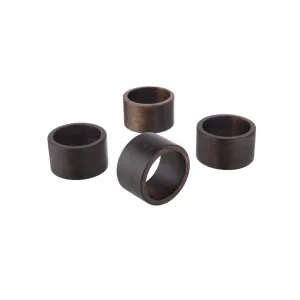 Wooden Napkin Ring Set Funky Chunky