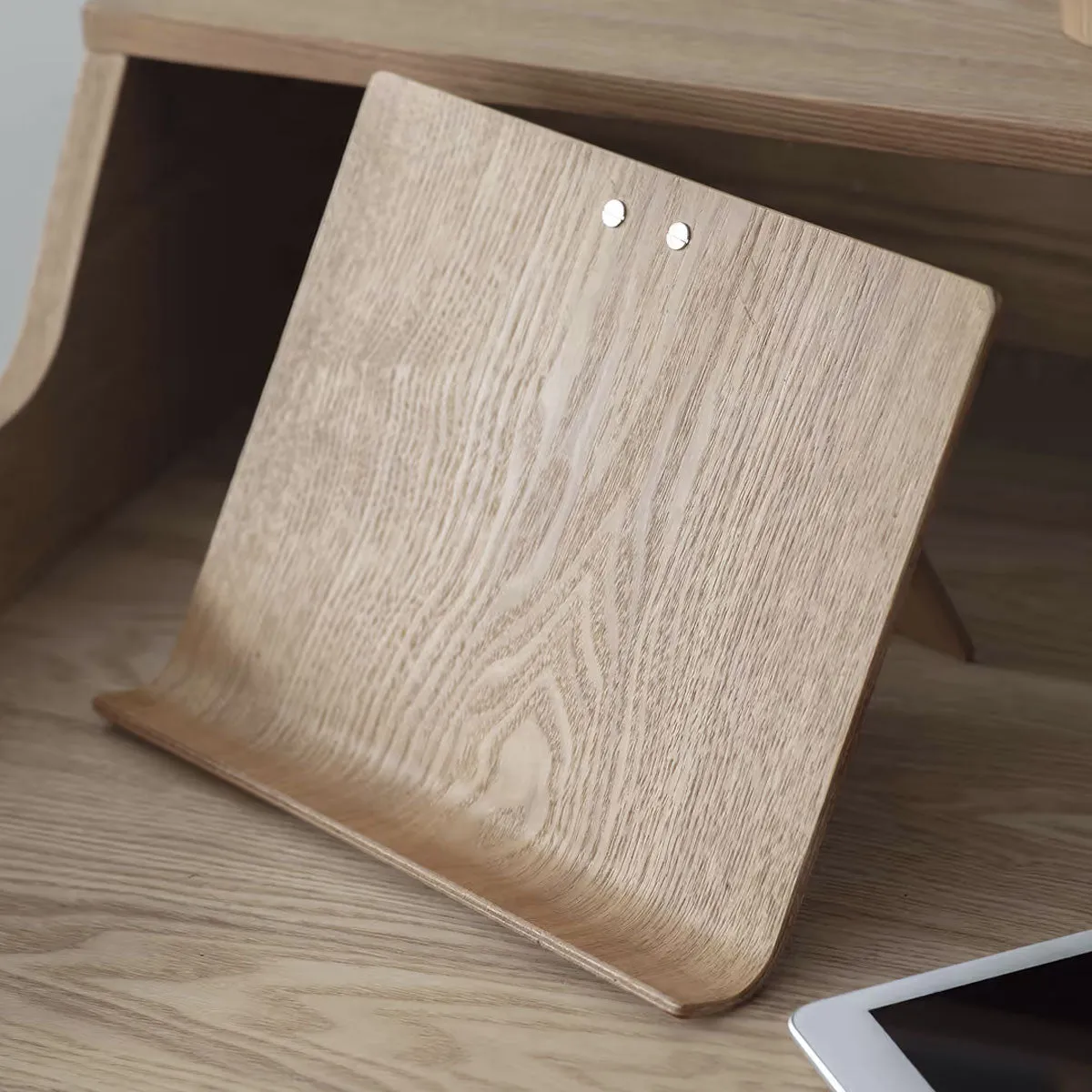 Wooden Tablet Stand Funky Chunky