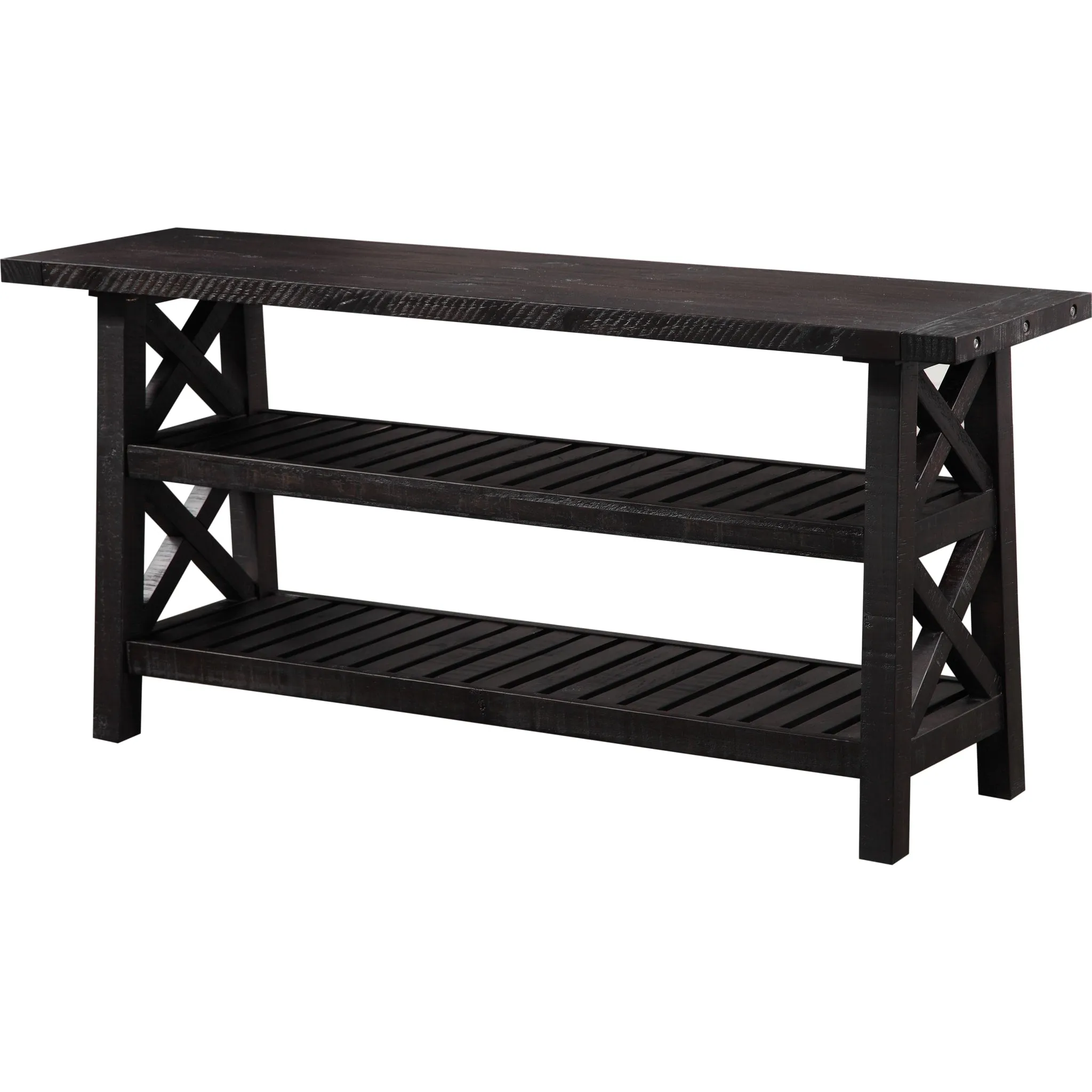 Yosemite Solid Wood Console Table in Cafe Modus