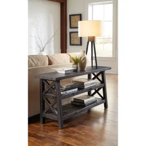 Yosemite Solid Wood Console Table in Cafe Modus