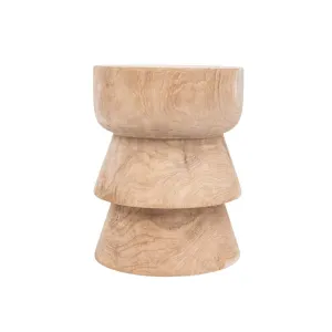 Zigzag Stool | Natural 35x45cm Zoco Home